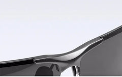 VEITHDIA Brand Designer Men's Sunglasses Aluminum Magnesium Polarized UV400 Sun Glasses Cycling Sports Male Outdoor Eyewear 6592