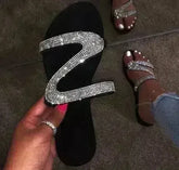 2021 Bling Bling Slides Women's Slippers for Summer Beach - Femstylo