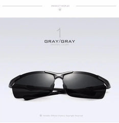 VEITHDIA Brand Designer Men's Sunglasses Aluminum Magnesium Polarized UV400 Sun Glasses Cycling Sports Male Outdoor Eyewear 6592