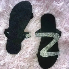 2021 Bling Bling Slides Women's Slippers for Summer Beach - Femstylo