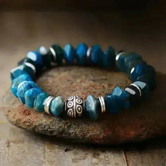 Tree of Life Apatite Bracelet – Natural Stone Vegan Jewelry - Femstylo