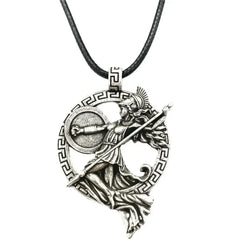 Nostalgia Greek Goddess Roman Mythology Warrior Goddess Minerva Athena Pendant Gothic Necklace For Women Jewelry Accessories