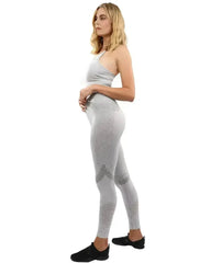 Helia Seamless Leggings & Sports Bra Set - Grey - Femstylo