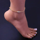 Vintage Bule Evil Eye Anklet Bracelet Beach Women Anklet | Femstylo - Femstylo