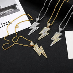 Men Hip Hop Full Rhinestone King Queen Pendants Necklaces Bling Bling Iced Out Cuban Link Chain Hiphop Necklace Men Jewelry Gift
