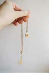 Irene Necklace in Red and Gold - Femstylo