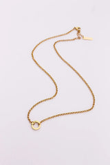 Custom Birthstone Charm Necklace - Femstylo