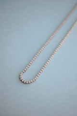 Josephine Necklace in Rhodium Filled - Femstylo