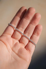 Josephine Necklace in Rhodium Filled - Femstylo