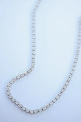 Josephine Necklace in Rhodium Filled - Femstylo