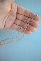 Sabrina Necklace in Rhodium Filled - Femstylo