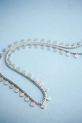 Sabrina Necklace in Rhodium Filled - Femstylo