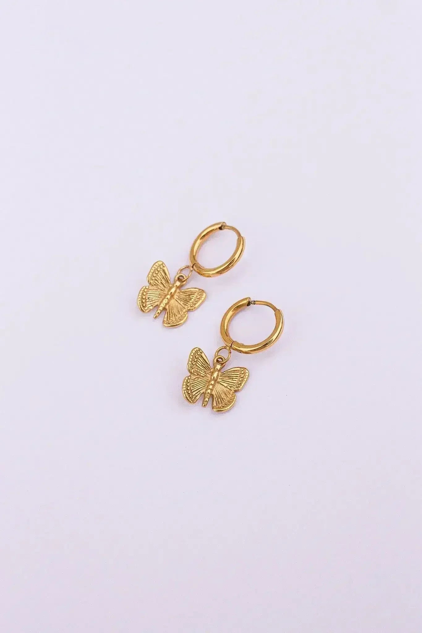 Butterfly Huggie Hoop - Femstylo