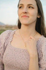 Irene Necklace in Red and Gold - Femstylo