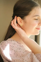 Azalea Stud in Gold - Femstylo