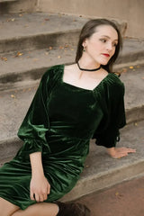 Clarisse Ribbon Choker in Black Velvet - Femstylo