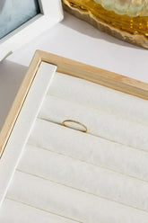 Dainty Crystal Stacker Ring - Femstylo