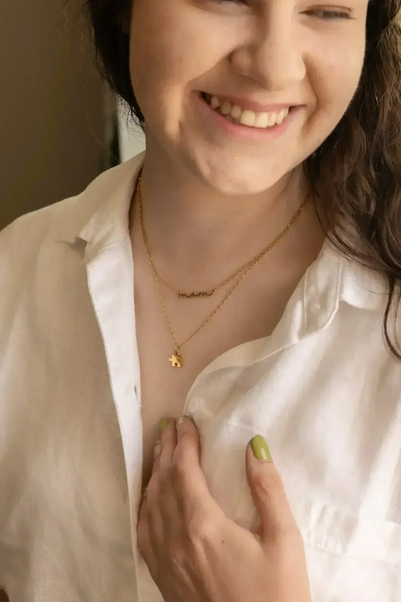 Puzzle Piece Necklace - Femstylo