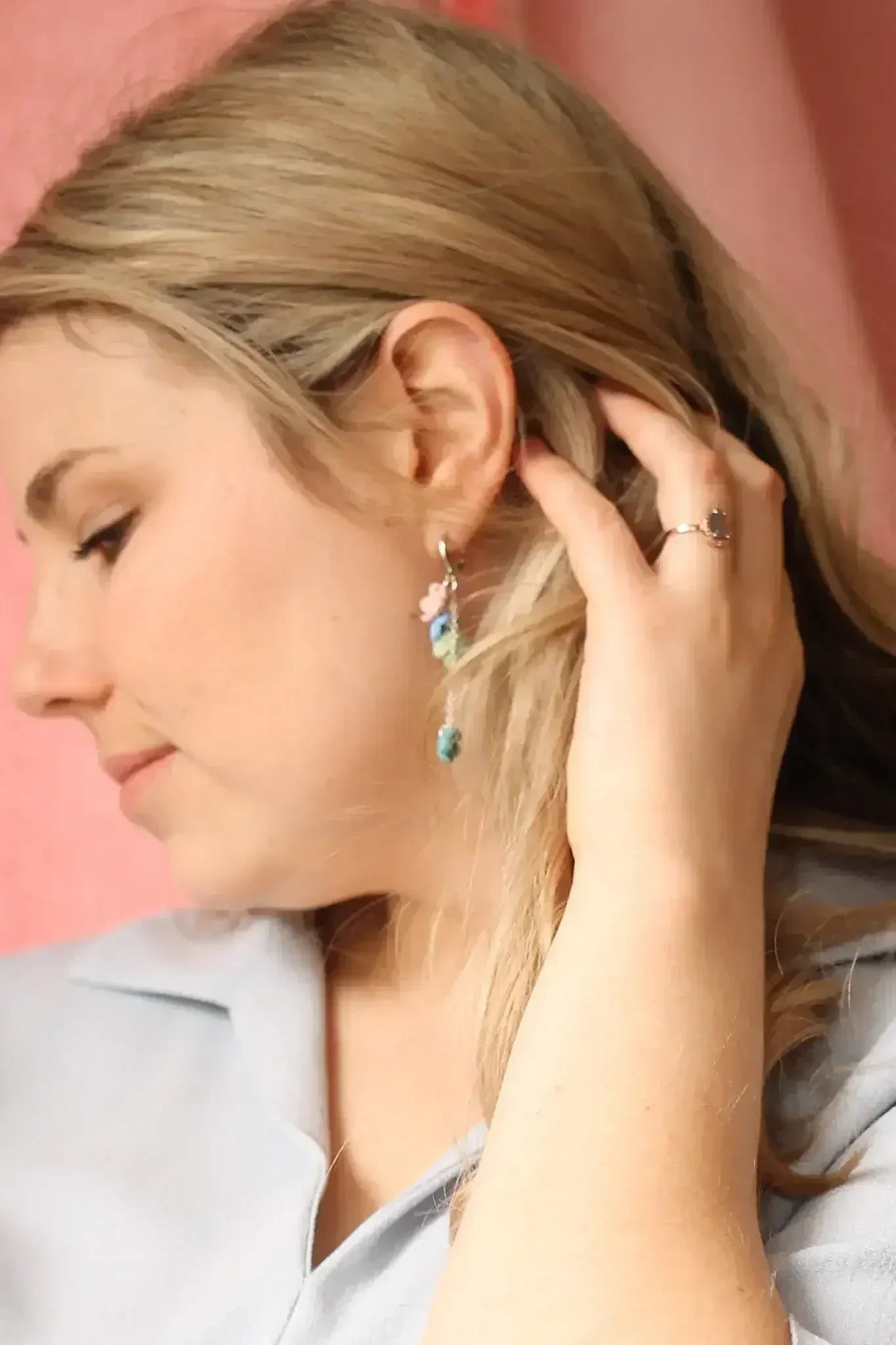 Wisteria Dangle in Spring Hues - Femstylo