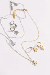 Puzzle Piece Huggie Hoops - Femstylo