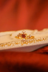 Carole Ring in Brick Topaz - Femstylo