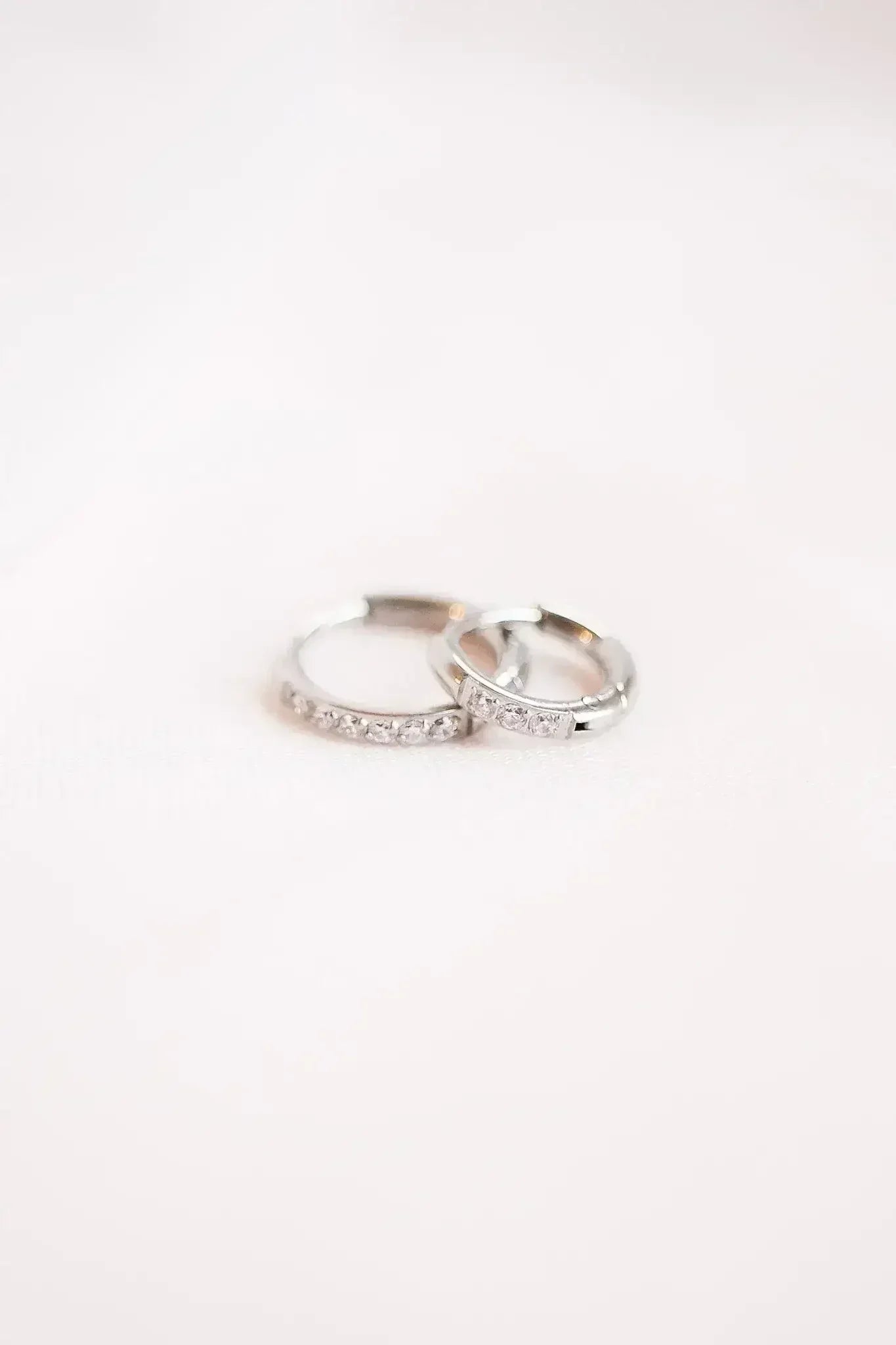 Micro Crystal Huggie Hoop - Femstylo