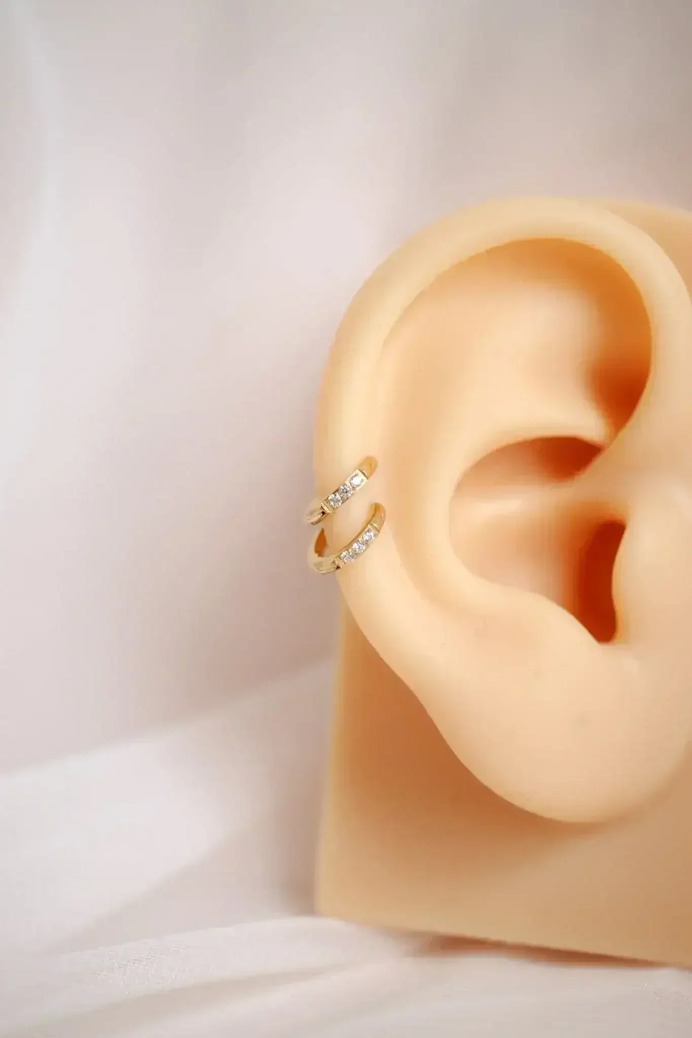 Micro Crystal Huggie Hoop - Femstylo