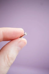 Crystal Flat Back Stud - Femstylo