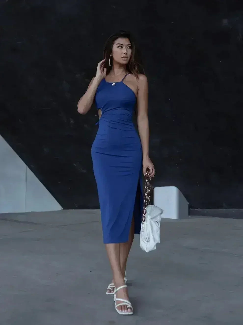 Cocktails at the Museum Cutout Dress - Femstylo