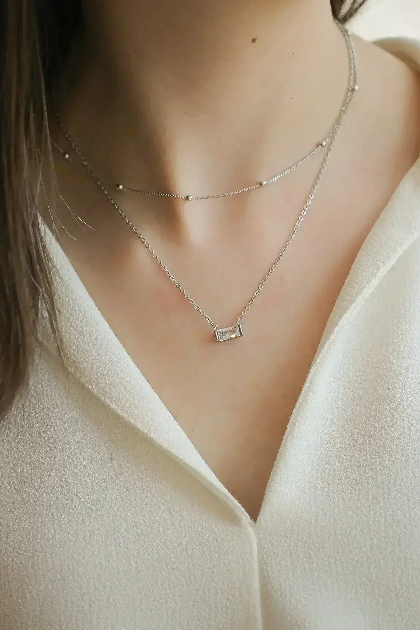 CZ Birthstone Necklace - Femstylo