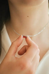 CZ Birthstone Necklace - Femstylo