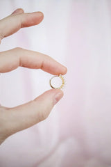 Pearl Huggie Hoop - Femstylo