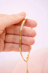 Athens Anklet 18k Gold Plated Stainless Steel | Femstylo - Femstylo