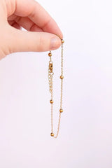 Women Megara Anklet | Stainless Steel | Femstylo - Femstylo