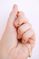 Women Megara Anklet | Stainless Steel | Femstylo - Femstylo