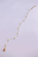 Aphrodite Anklet in Freshwater Pearl - Femstylo