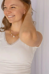 Bella Charm Necklace in Rose - Femstylo