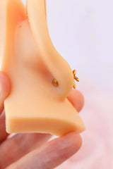 Bow Flat Back Stud - Femstylo