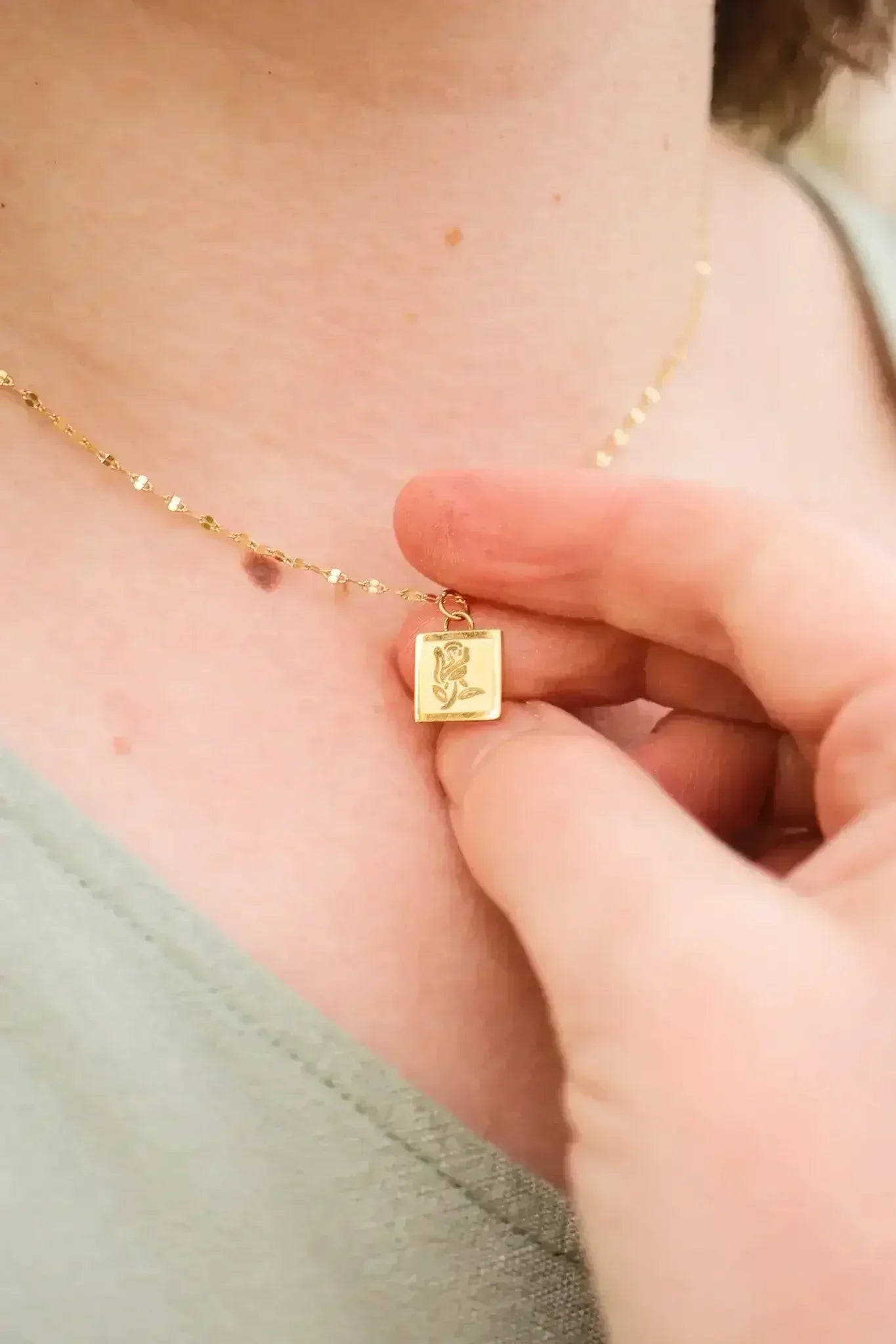 Anne Marie Necklace in Gold - Femstylo