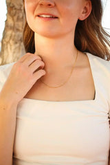 Maddie Necklace in Gold - Femstylo