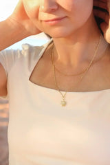 Maddie Necklace in Gold - Femstylo