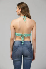 Caroline Crochet Crop Top-Bralette - Femstylo