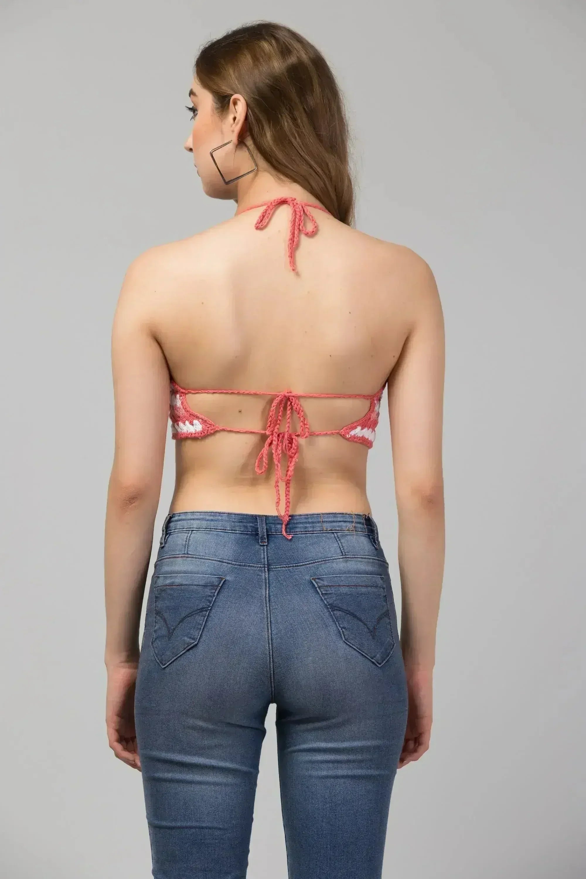 Rose Crop Top-Bralette - Femstylo