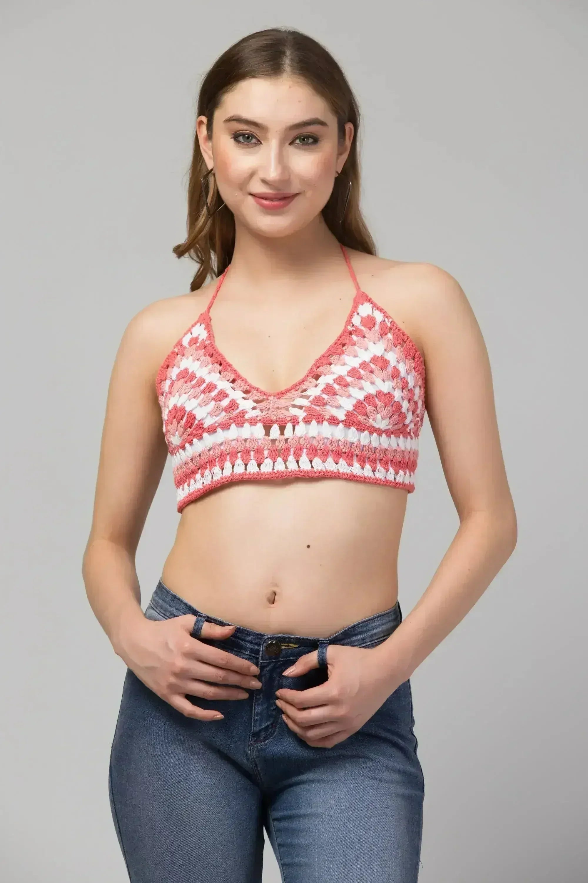 Rose Crop Top-Bralette - Femstylo