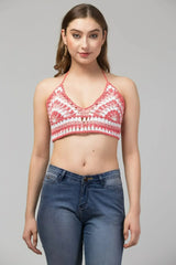 Rose Crop Top-Bralette - Femstylo