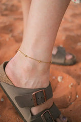 Women Megara Anklet | Stainless Steel | Femstylo - Femstylo