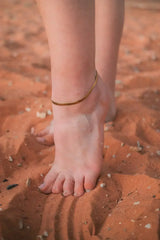Athens Anklet 18k Gold Plated Stainless Steel | Femstylo - Femstylo