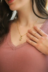 Pearl Initial Necklace - Femstylo