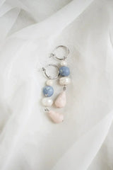 Celine Dangle in Clay Beads and Pearls - Femstylo