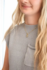 Pearl Initial Necklace - Femstylo